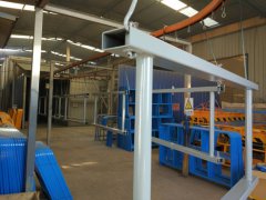 全自動(dòng)噴塑車間